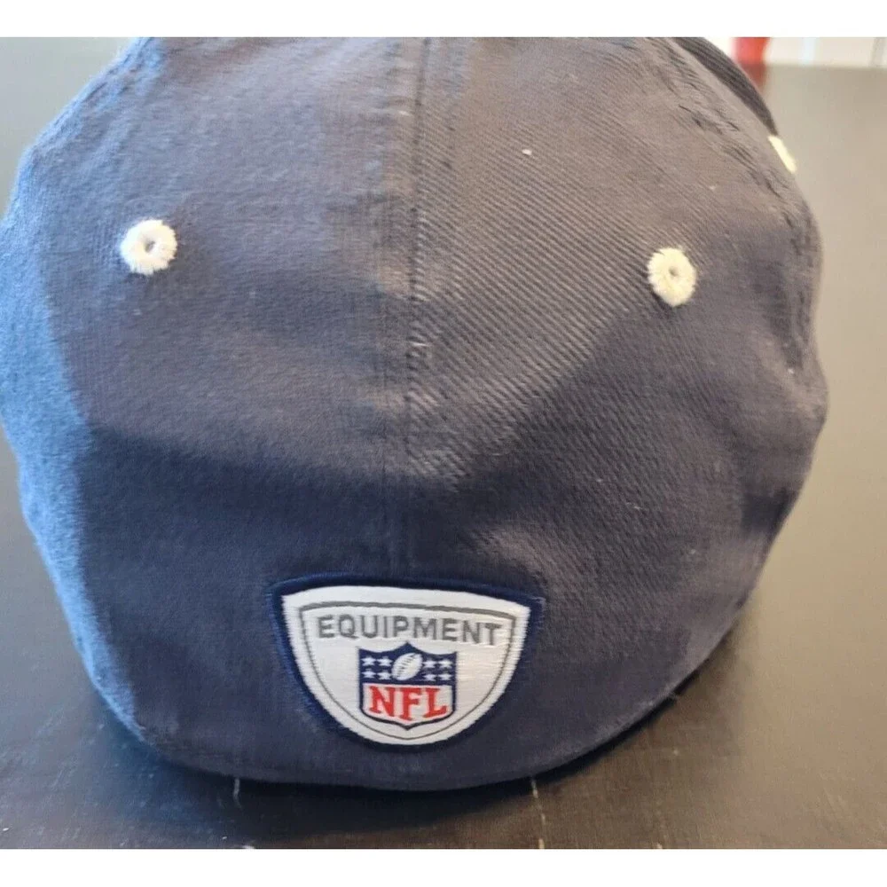 Chicago Bears On the Field Flex Fit Hat Reebok Youth Cap Navy Orange
